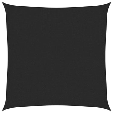 Vidaxl zonnezeil 160 g m² 3,6x3,6 m hdpe zwart