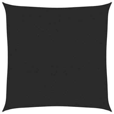 Vidaxl zonnezeil 160 g m² 5x5 m hdpe zwart