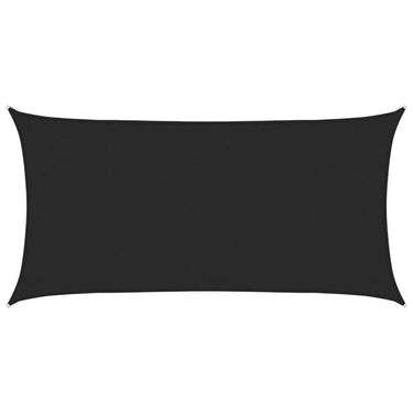 Vidaxl zonnezeil 160 g m² 3x6 m hdpe zwart