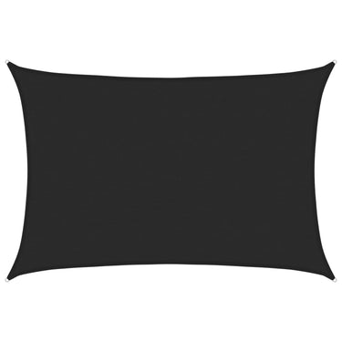 Vidaxl zonnezeil 160 g m² 4x5 m hdpe zwart
