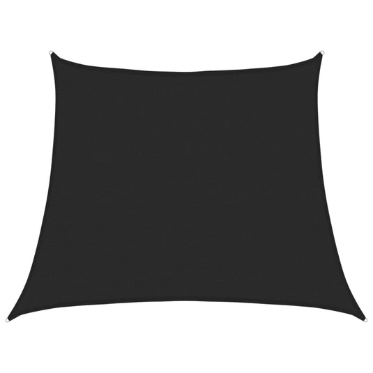 Vidaxl zonnezeil 160 g m² 3 4x3 m hdpe zwart