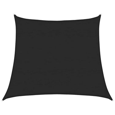 Vidaxl zonnezeil 160 g m² trapezium 4 5x4 m hdpe zwart