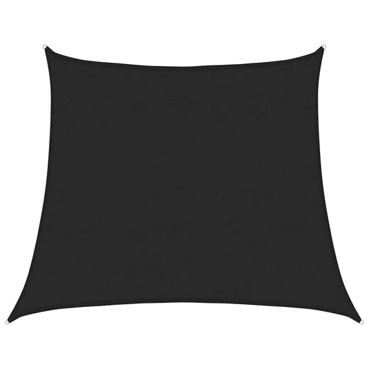Vidaxl zonnezeil 160 g m² trapezium 4 5x4 m hdpe zwart