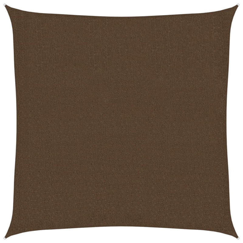 Load image into Gallery viewer, Vidaxl zonnezeil 160 g m² 2,5x2,5 m hdpe bruin
