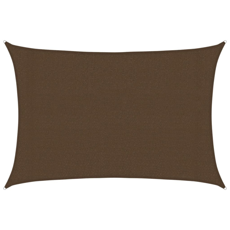 Load image into Gallery viewer, Vidaxl zonnezeil 160 g m² 3x4,5 m hdpe bruin
