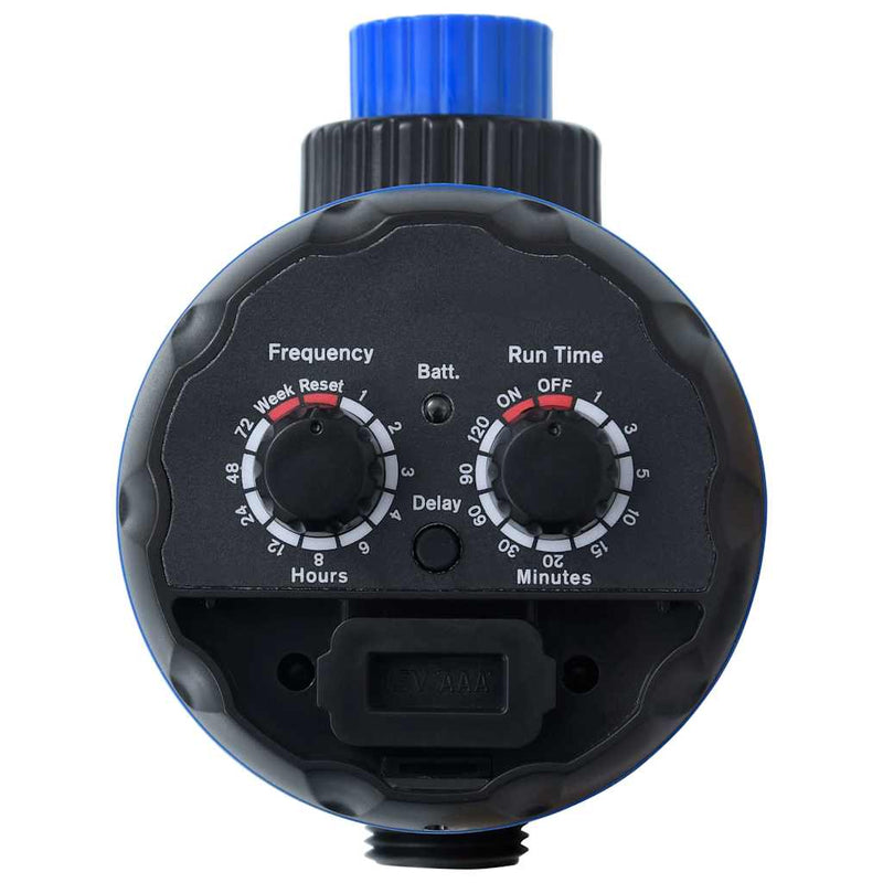 Chargez l'image dans la visionneuse de la galerie, Vidaxl watertimer met enkele uitgang en kogelkranen
