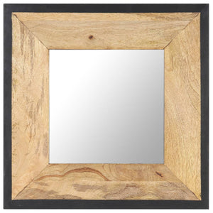 Vidaxl spiegel 50x50 cm massief mangohout