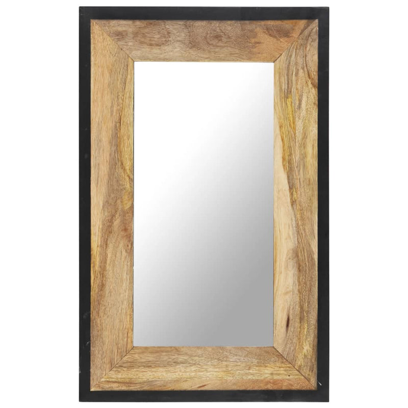 Afbeelding laden in galerijviewer, Vidaxl spiegel 80x50 cm massief mangohout
