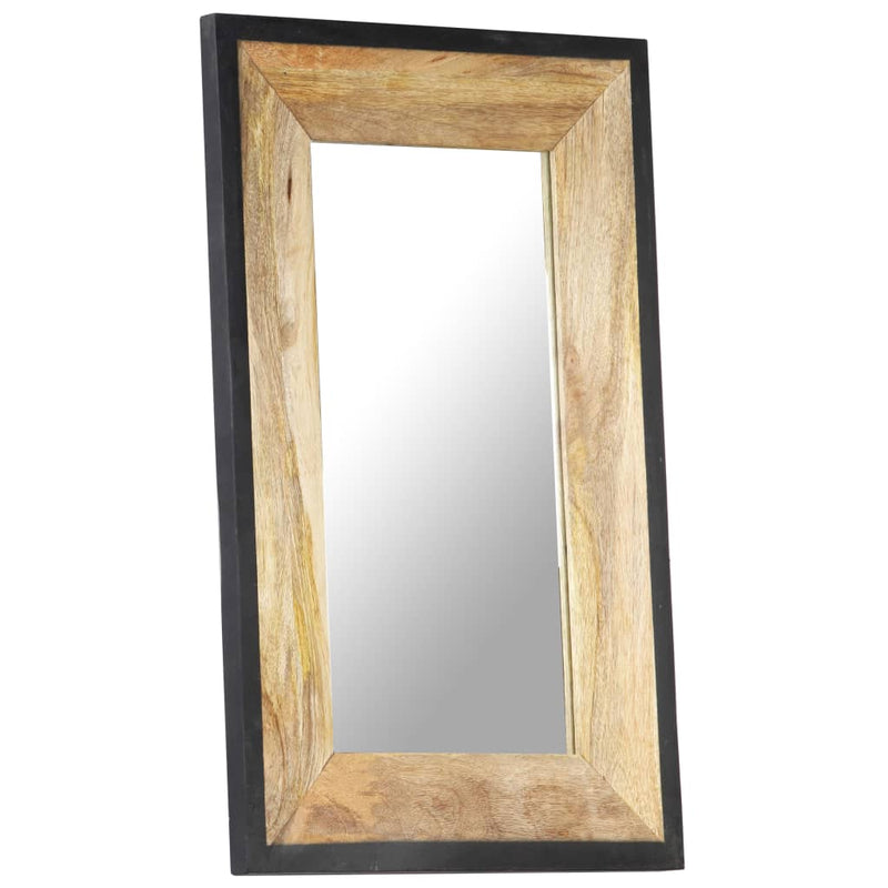 Afbeelding laden in galerijviewer, Vidaxl spiegel 80x50 cm massief mangohout
