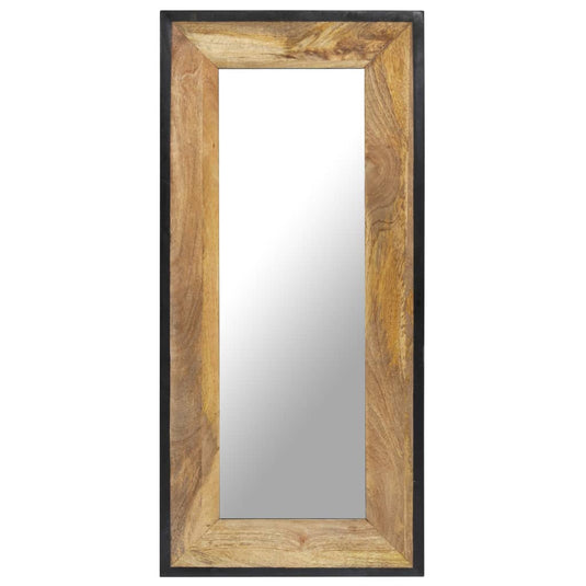 Vidaxl spiegel 110x50 cm massief mangohout