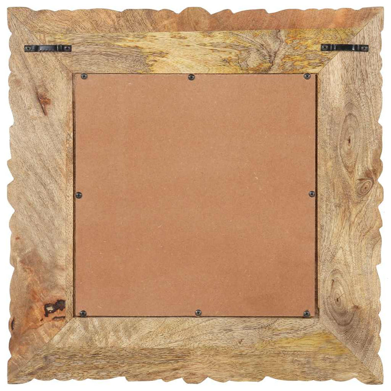 Afbeelding laden in galerijviewer, Vidaxl spiegel 50x50 cm massief mangohout
