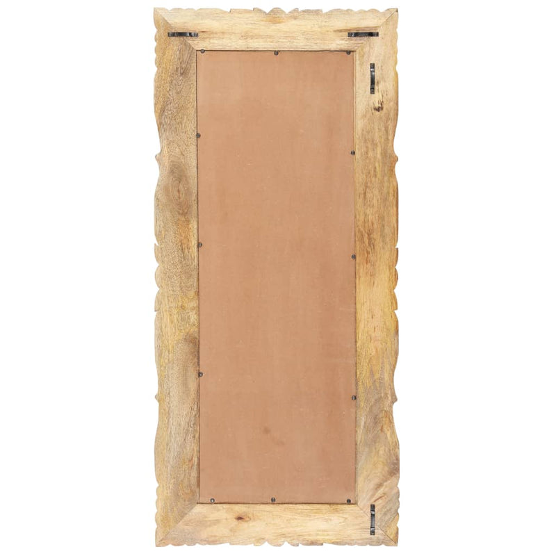 Afbeelding laden in galerijviewer, Vidaxl spiegel 110x50 cm massief mangohout
