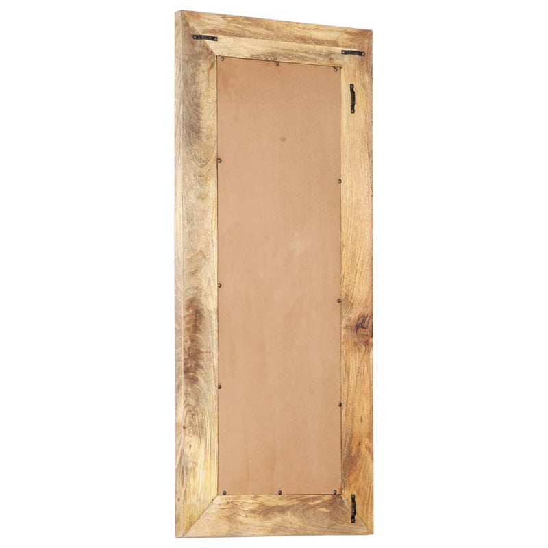 Afbeelding laden in galerijviewer, Vidaxl spiegel handgesneden 110x50x2,6 cm massief mangohout
