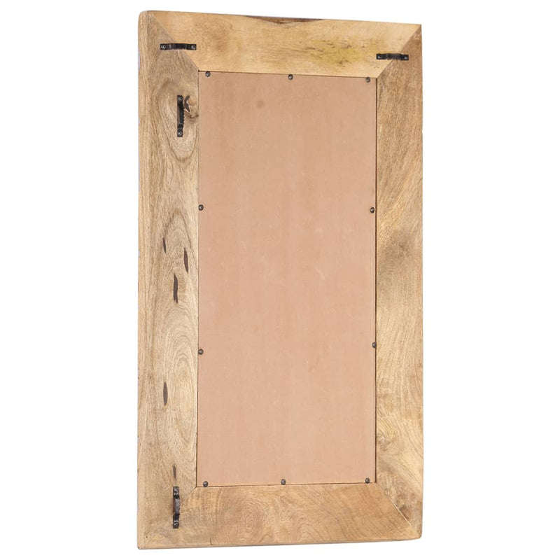 Load image into Gallery viewer, Vidaxl spiegel handgesneden 80x50x2,5 cm massief mangohout
