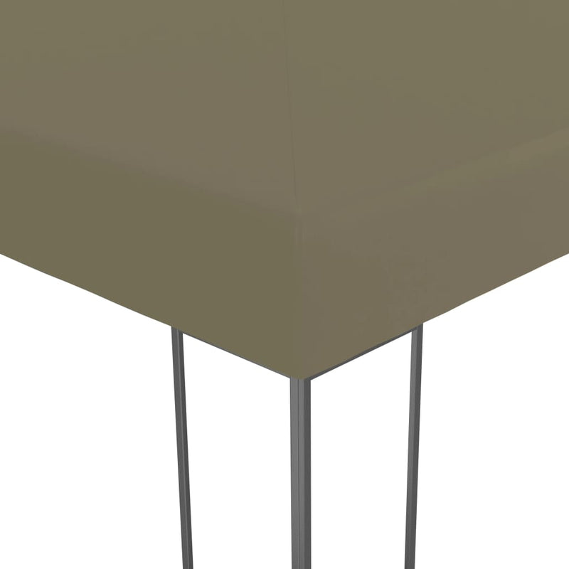 ギャラリービューアに画像をロードする, Vidaxl tuinpaviljoen 180 g m² 3x3 m taupe
