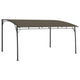 VidaXL Zonneluifel 4x3x2,55 m taupe