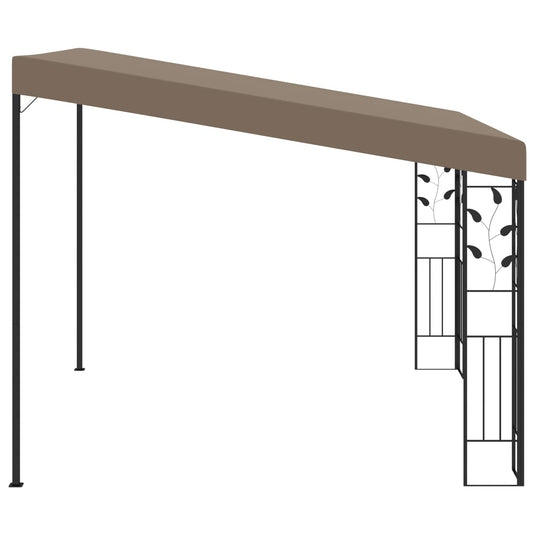 Vidaxl wandprieel 3x3x2,5 m taupe
