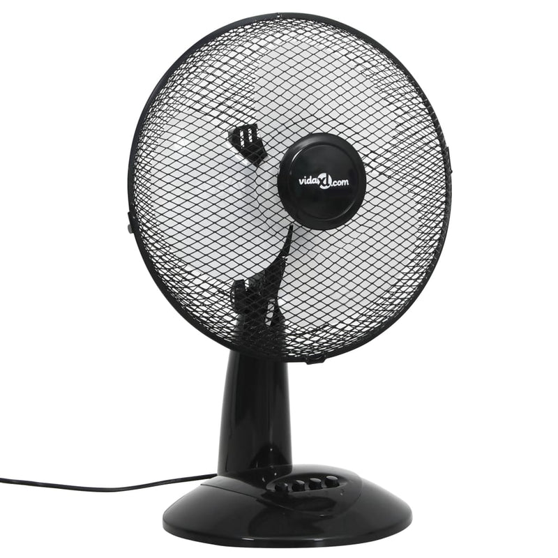 Load image into Gallery viewer, Vidaxl tafelventilator 3 snelheden 40 w 30 cm zwart
