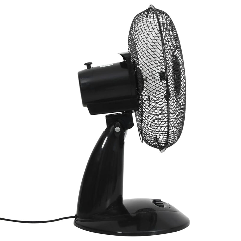 Load image into Gallery viewer, Vidaxl tafelventilator 3 snelheden 40 w 30 cm zwart
