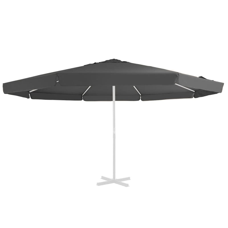 Load image into Gallery viewer, Vidaxl vervangingsdoek voor parasol 515 cm antracietkleurig

