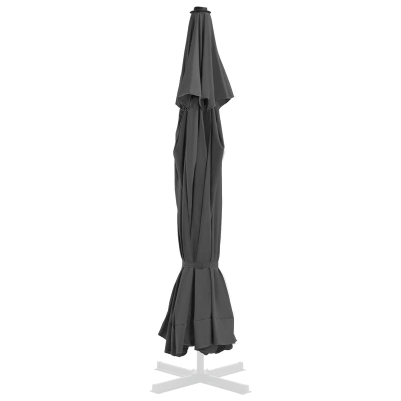 Load image into Gallery viewer, Vidaxl vervangingsdoek voor parasol 515 cm antracietkleurig
