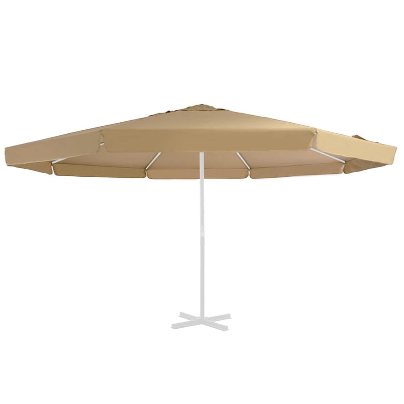 Load image into Gallery viewer, Vidaxl vervangingsdoek voor parasol 515 cm taupe
