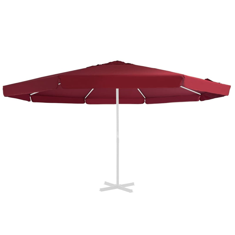 Load image into Gallery viewer, Vidaxl vervangingsdoek voor parasol 500 cm bordeauxrood
