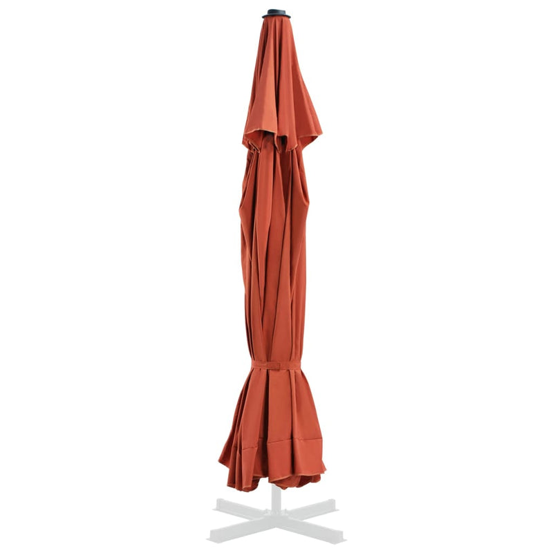 Load image into Gallery viewer, Vidaxl vervangingsdoek voor parasol 500 cm terracottakleurig
