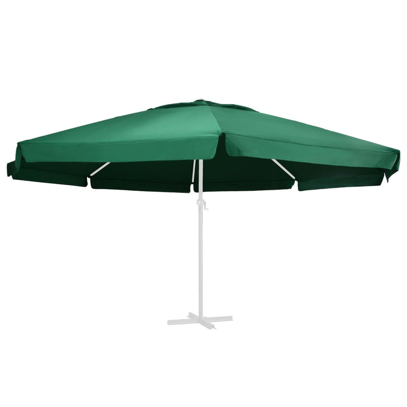 Load image into Gallery viewer, Vidaxl vervangingsdoek voor parasol 600 cm groen
