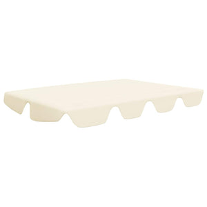 Vidaxl vervangingsluifel voor schommelbank 188 168x145 110 cm crème