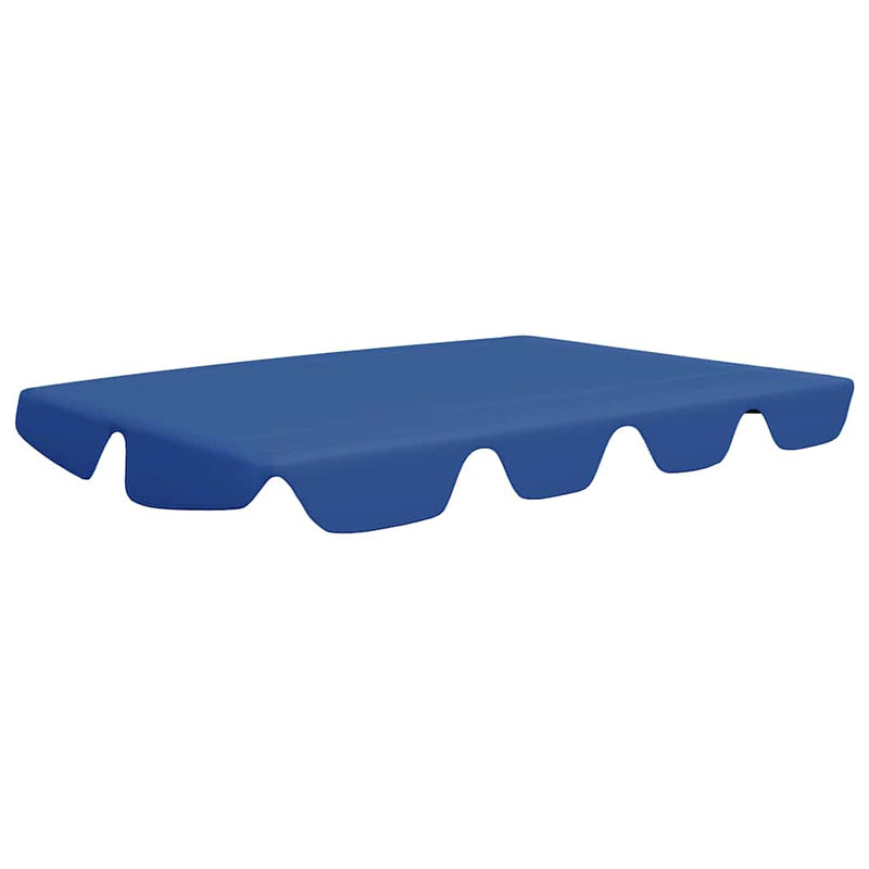 Load image into Gallery viewer, Vidaxl vervangingsluifel voor schommelbank 150 130x105 70 cm blauw
