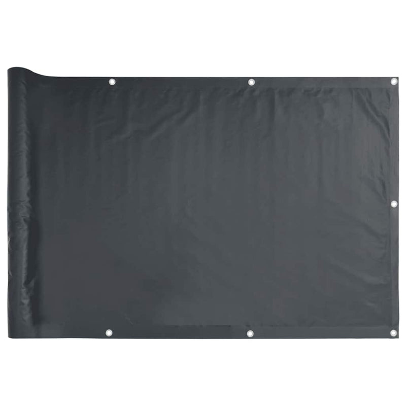 Load image into Gallery viewer, Vidaxl balkonscherm 75x300 cm oxford stof antraciet
