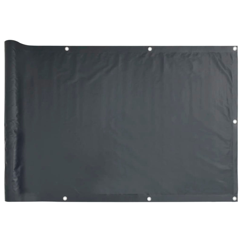 Load image into Gallery viewer, Vidaxl balkonscherm 120x300 cm oxford stof antraciet
