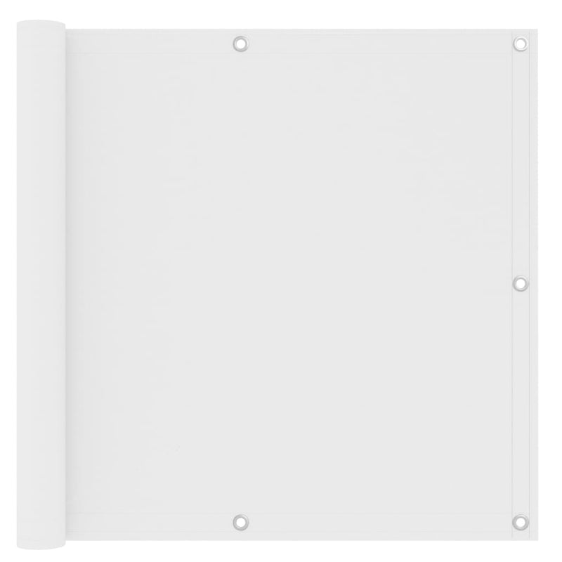 Load image into Gallery viewer, Vidaxl balkonscherm 90x300 cm oxford stof wit
