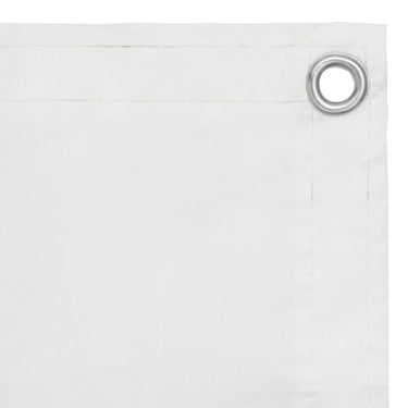 Vidaxl balkonscherm 90x600 cm oxford stof wit