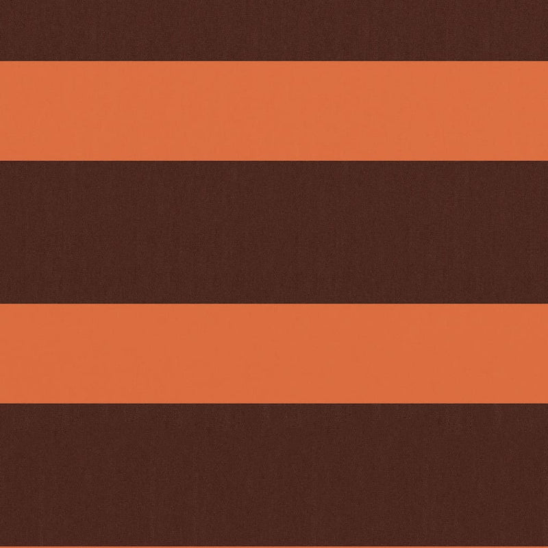 Load image into Gallery viewer, Vidaxl balkonscherm 90x600 cm oxford stof oranje en bruin
