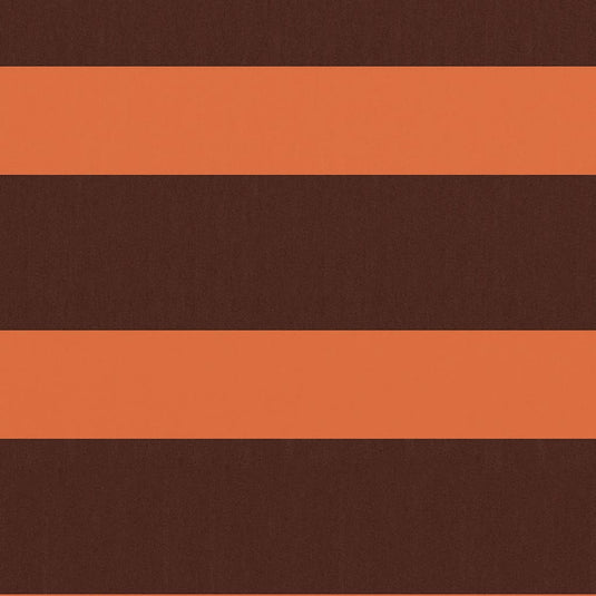 Vidaxl balkonscherm 120x300 cm oxford stof oranje en bruin
