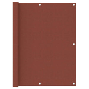 Vidaxl balkonscherm 120x300 cm oxford stof terracotta