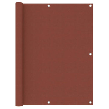 Vidaxl balkonscherm 120x300 cm oxford stof terracotta