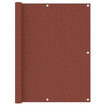 Vidaxl balkonscherm 120x600 cm oxford stof terracotta