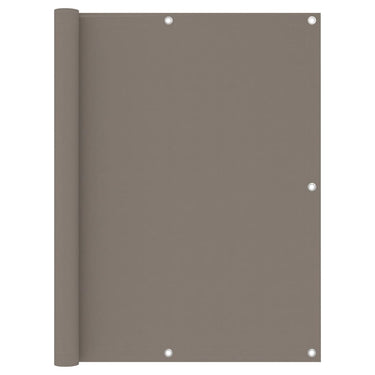 Vidaxl balkonscherm 120x300 cm oxford stof taupe