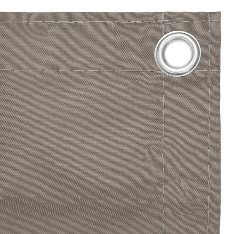 Load image into Gallery viewer, Vidaxl balkonscherm 120x400 cm oxford stof taupe
