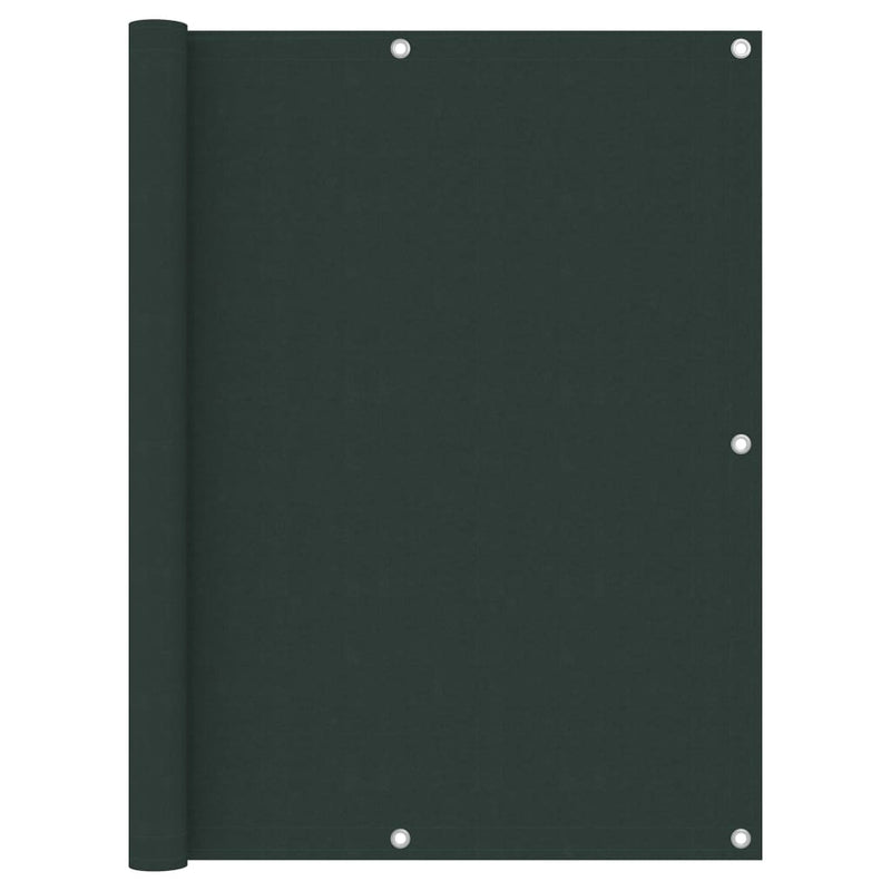 Load image into Gallery viewer, Vidaxl balkonscherm 120x300 cm oxford stof donkergroen
