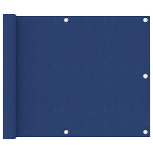 Vidaxl balkonscherm 75x400 cm oxford stof blauw