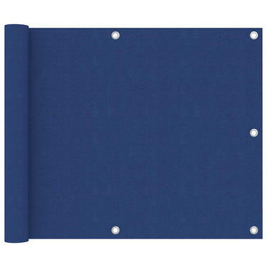 Vidaxl balkonscherm 75x400 cm oxford stof blauw