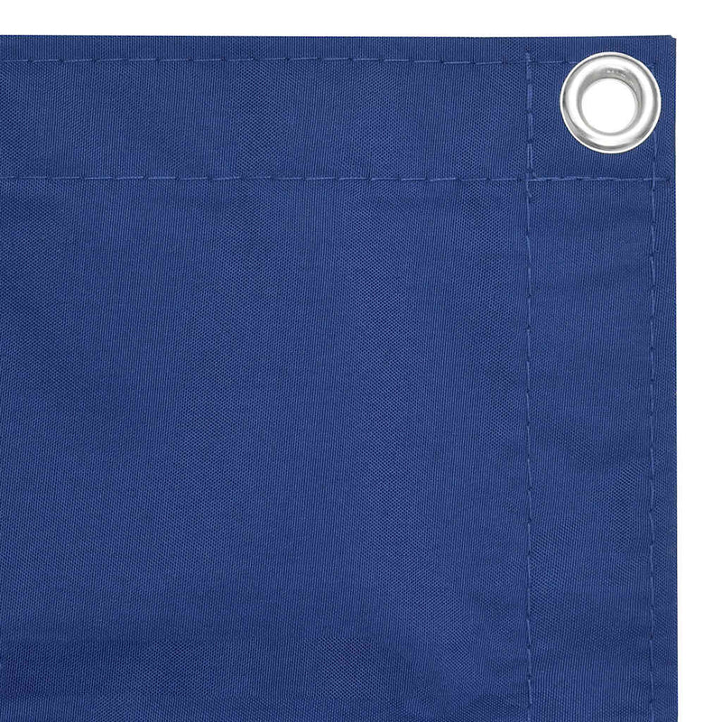 ギャラリービューアに画像をロードする, Vidaxl balkonscherm 75x500 cm oxford stof blauw
