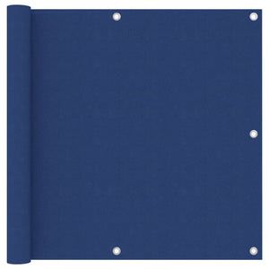 Vidaxl balkonscherm 90x300 cm oxford stof blauw