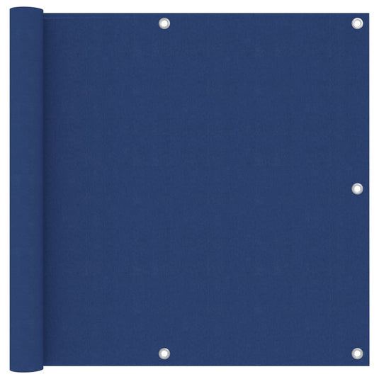 Vidaxl balkonscherm 90x300 cm oxford stof blauw