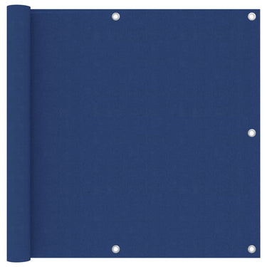 Vidaxl balkonscherm 90x300 cm oxford stof blauw