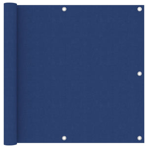 Vidaxl balkonscherm 90x500 cm oxford stof blauw